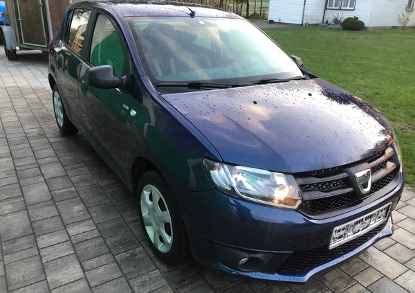 Dacia Sandero cena 21700 przebieg: 95000, rok produkcji 2016 z Siemiatycze małe 211